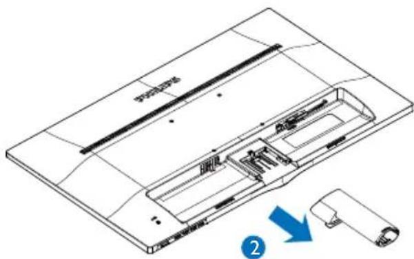 PHILIPS 240V5 - Basis abnehmen - 3
