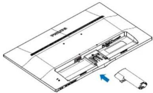 PHILIPS 240V5 - Basisständer anbringen - 2