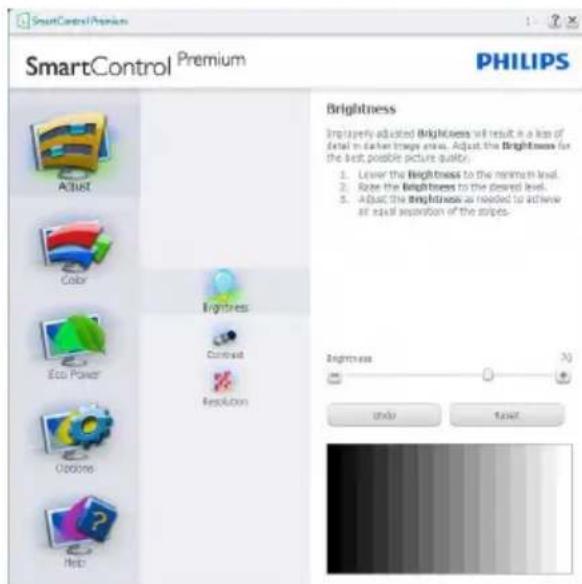 PHILIPS 241B6 - Adjust menu (Anpassungsmenü) - 1