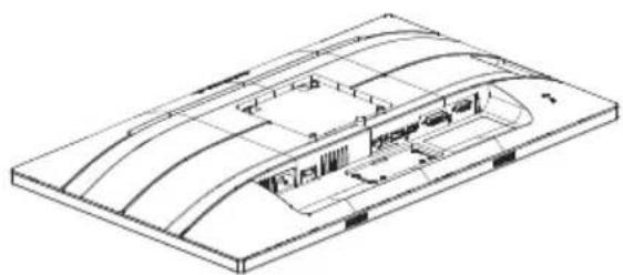 PHILIPS 241B6 - Basis installieren - 1