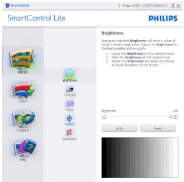PHILIPS 223V5 - Anpassungsmenü: - 1