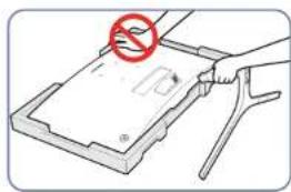 SAMSUNG C24F394FH - Befestigen des Standfußes (C24F396FH\* / C27F396FH\* / C27F398FW\* / C32F395FW\*) - 5