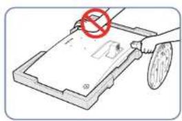 SAMSUNG SyncMaster C27F396FH - Entfernen des Standfußes (C22F390FH\* / C22F392FH\* / C24F390FH\* / C24F392FH\* / C24F394FH\* / C24F399FH\* / C27F390FH\* / C27F391FH\* / C32F391FW\*) - 2