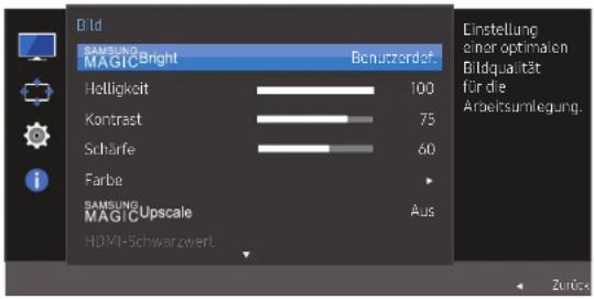 SAMSUNG SyncMaster C27F396FH - SAMSUNG MAGIC Bright - 1