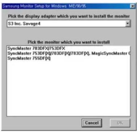 SAMSUNG SyncMaster 920T - Windows ME - 1