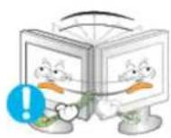 SAMSUNG SyncMaster 920T - Bewegen Sie den Monitor nicht durch Ziehen am Netz- oder Signalkabel. - 1