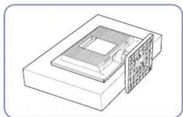 SAMSUNG SyncMaster S27E450D - Entfernen des Standfußes (Serie SE200) - 2