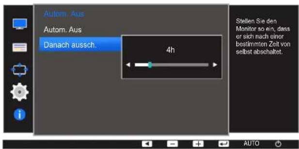 SAMSUNG SyncMaster S27E450D - Konfigurieren von Danach aussch. - 1