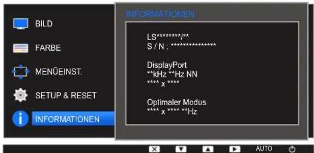 SAMSUNG SyncMaster S27E450D - Anzeigen von INFORMATIONEN - 3
