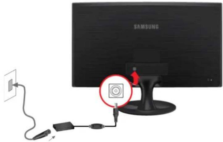 SAMSUNG SyncMaster S24B300N - Anschließen an einen PC - 4