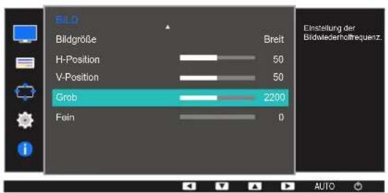 SAMSUNG SyncMaster S19E200NY - Anpassen von Grob - 1