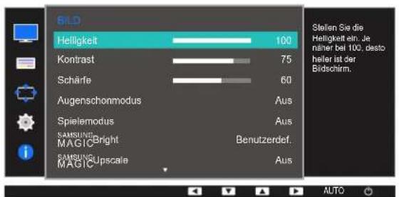 SAMSUNG SyncMaster S19E200NY - Einstellen der Helligkeit - 1