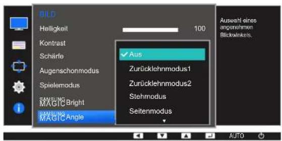 SAMSUNG SyncMaster S19E200NY - Konfigurieren von SAMSUNG MAGIC Angle - 1