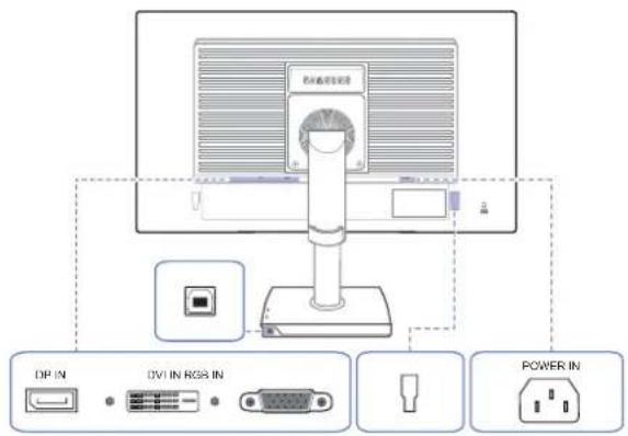 SAMSUNG SyncMaster S19E200NY - Rückseite (S\*\*E450D\*) - 3