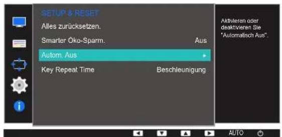 SAMSUNG SyncMaster S19E200NY - Konfigurieren von Autom. Aus - 1