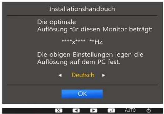 SAMSUNG SyncMaster S19E200BR - Einstellen der optimalen Auflösung - 1