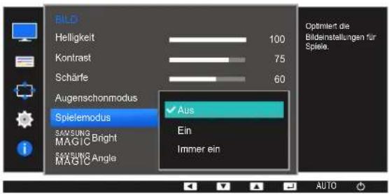 SAMSUNG SyncMaster S19E200BR - Den Spielemodus konfigurieren - 2