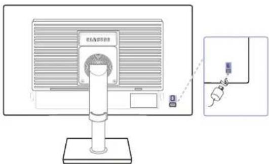 SAMSUNG SyncMaster S19E200BR - Schloss für den Diebstahlschutz - 2