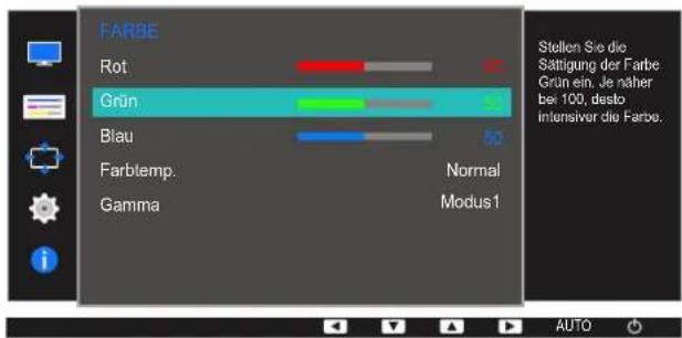 SAMSUNG SyncMaster S19E200BR - Konfigurieren von Grün - 1