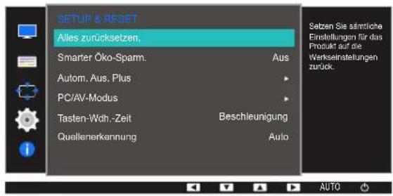 SAMSUNG SyncMaster S19E200BR - Initialisieren von Einstellungen Alles zurücksetzen. - 2