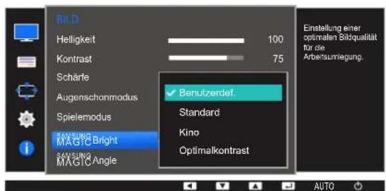 SAMSUNG SyncMaster S19E200BR - Konfigurieren von SAMSUNG MAGIC Bright - 2