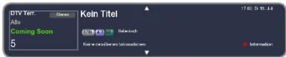 SAMSUNG Syncmaster TB300 - Verwenden der INFO -Taste (Programmführer) - 2