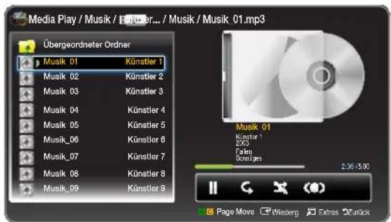 SAMSUNG Syncmaster TB300 - Wiedergeben von Musik - 1