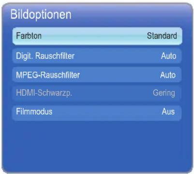SAMSUNG Syncmaster TB300 - Bildoptionen - 1