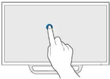 SAMSUNG SyncMaster S24C770T - Grundlegende Touch-Funktionen - 1