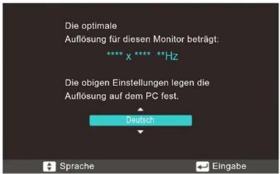 SAMSUNG SyncMaster S24C350HL - Einstellen der optimalen Auflösung - 1