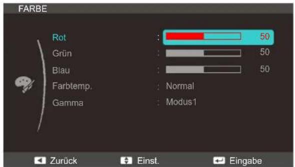 SAMSUNG SyncMaster S24C350HL - Konfigurieren von Rot - 1