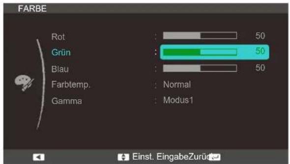 SAMSUNG SyncMaster S24C350HL - Konfigurieren von Grün - 1