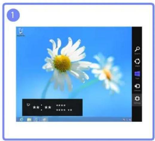 SAMSUNG SyncMaster S24C350HL - Anschließen und Verwenden eines externen Geräts - 1