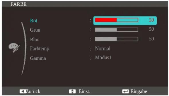 SAMSUNG SyncMaster S23C350B - Konfigurieren von Rot - 1