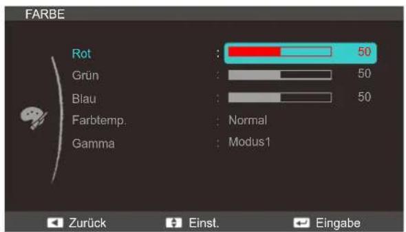 SAMSUNG SyncMaster S23C570H - Konfigurieren von Rot - 1
