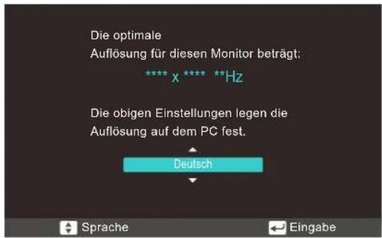 SAMSUNG SyncMaster S23C570H - Einstellen der optimalen Auflösung - 1