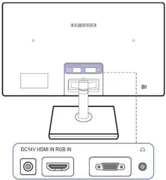 SAMSUNG SyncMaster S23C570H - Rückseite - 2