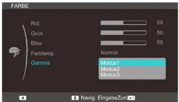 SAMSUNG SyncMaster S23C570H - Konfigurieren von Gamma - 1