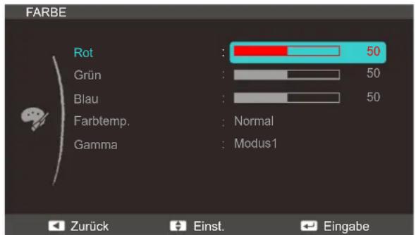 SAMSUNG SyncMaster S22C350H - Konfigurieren von Rot - 1