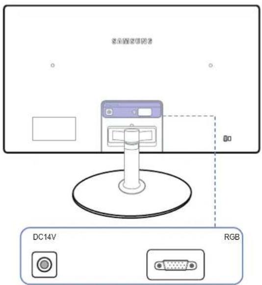 SAMSUNG SyncMaster S22C350H - Rückseite "(S19C350NW)" - 2