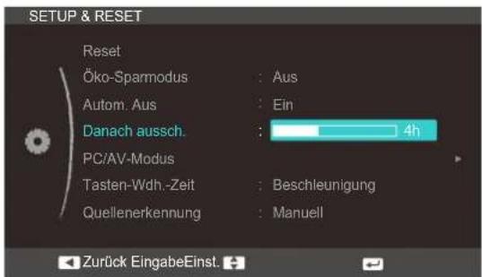 SAMSUNG SyncMaster S22C350B - Konfigurieren von Danach aussch. - 1