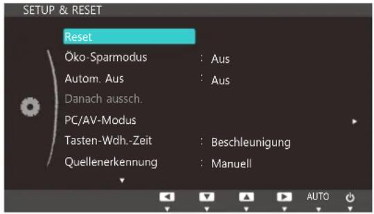SAMSUNG SyncMaster S20C300FL - Initialisieren von Einstellungen Reset - 1