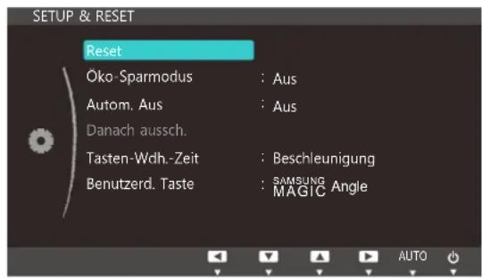 SAMSUNG SyncMaster S20C300FL - Initialisieren von Einstellungen Reset - 1