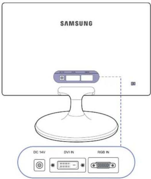 SAMSUNG SyncMaster S20C300FL - Rückseite - 2