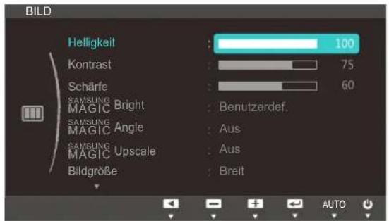 SAMSUNG SyncMaster S20C300FL - Einstellen der Helligkeit - 1