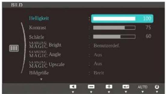 SAMSUNG SyncMaster S20C300FL - Einstellen der Helligkeit - 1