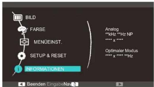 SAMSUNG SyncMaster S19C350NW - Anzeigen von INFORMATIONEN - 1