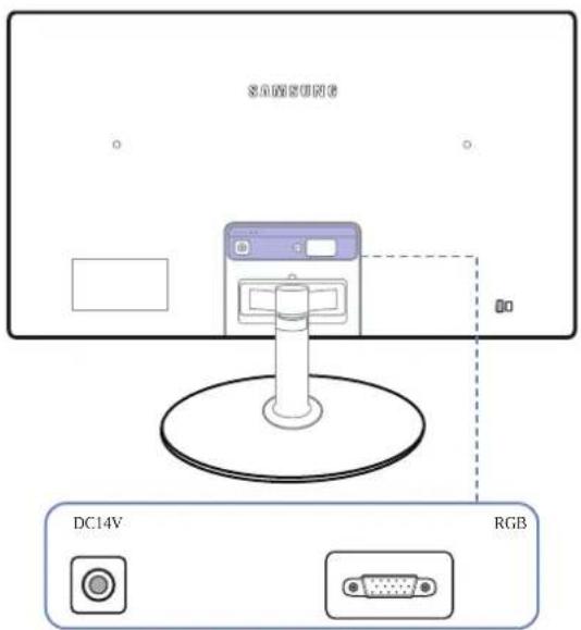 SAMSUNG SyncMaster S19C350NW - Rückseite "(S19C350NW)" - 2