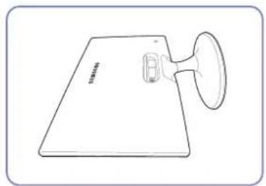 SAMSUNG SyncMaster S19C300N - Entfernen des Standfußes - 1