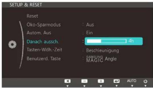 SAMSUNG SyncMaster S19C300N - Konfigurieren von Danach aussch. - 1